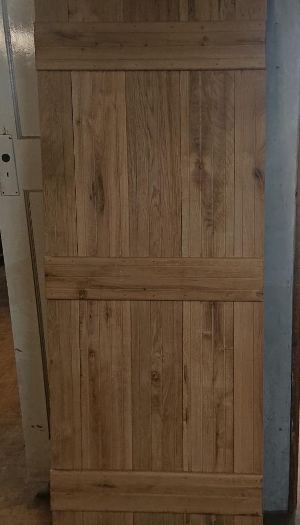<p>Oak Plank Doors made to order